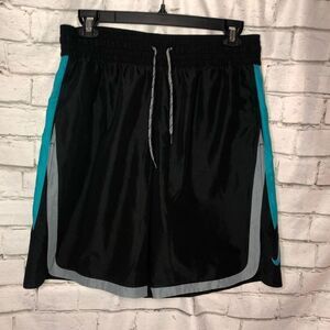 Nike Bathing Swimming Trunks | 11” | Black & Teal | Men’s XL